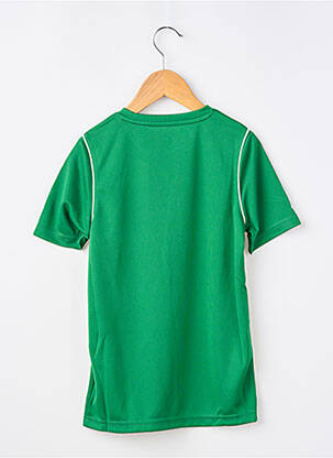 T-shirt sport football manches courtes vert NIKE garçon