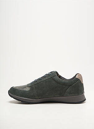 Baskets bout rond talon plat jusqu'à 3cm vert DAMART femme