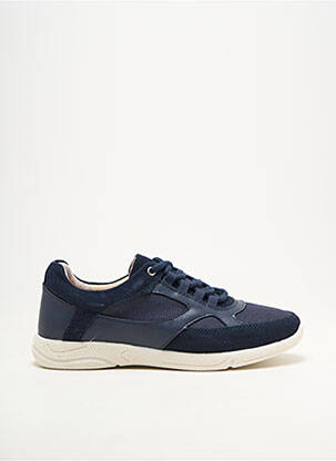 Baskets bout rond talon plat jusqu'à 3cm bleu DAMART femme