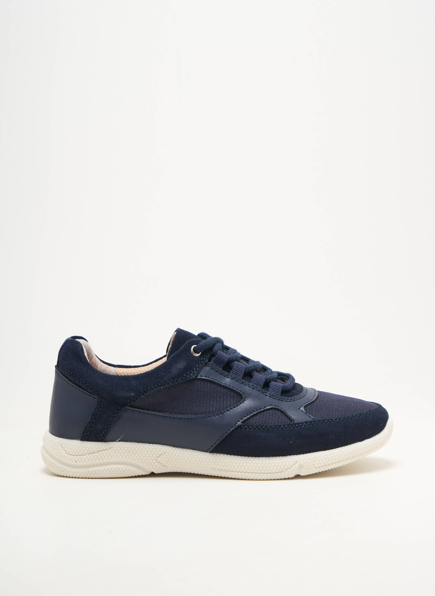 Baskets bout rond talon plat jusqu'à 3cm bleu DAMART femme