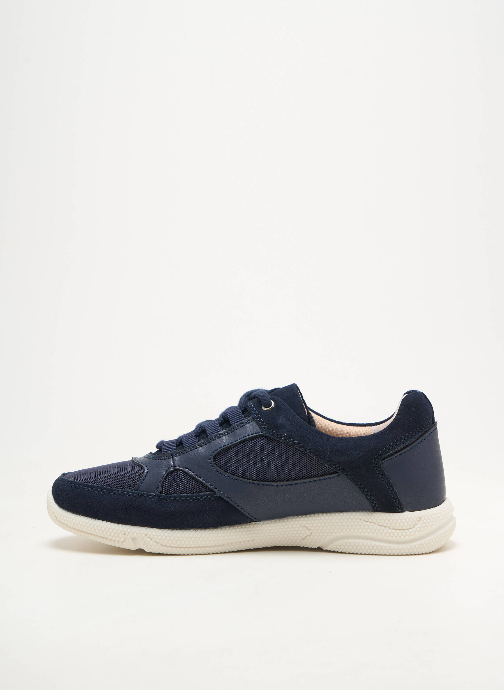 Baskets bout rond talon plat jusqu'à 3cm bleu DAMART femme