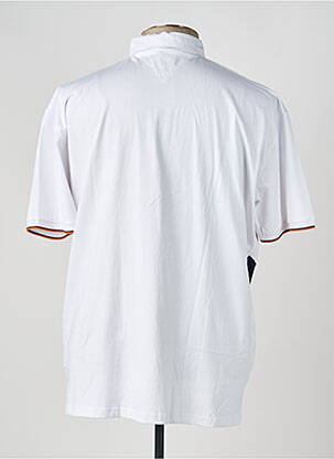 Polo coupe cintrée manches courtes blanc CAMBERABERO homme