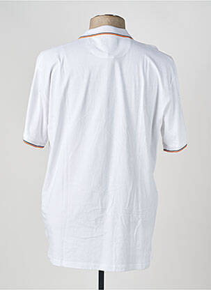 Polo coupe droite manches courtes blanc CAMBERABERO homme