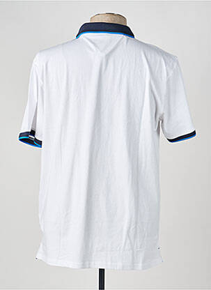 Polo coupe droite manches courtes blanc CAMBERABERO homme