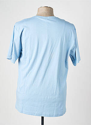 T-shirt coupe droite manches courtes bleu CAMBERABERO homme