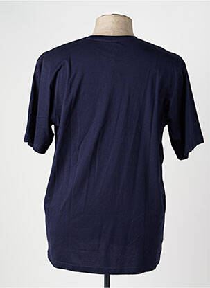 T-shirt coupe droite manches courtes bleu CAMBERABERO homme