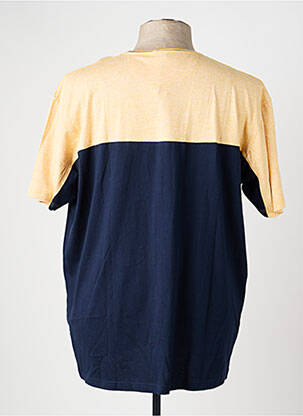 T-shirt coupe droite manches courtes bleu CAMBERABERO homme