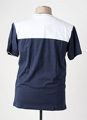T-shirt broderie manches courtes bleu CAMBERABERO homme