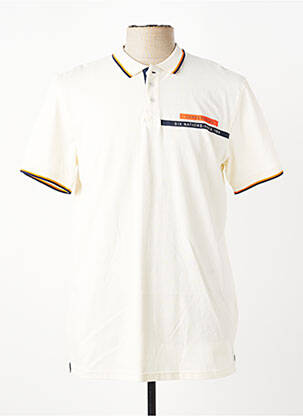 Polo coupe droite manches courtes beige CAMBERABERO homme