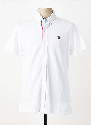 Chemise manches courtes manches courtes blanc CAMBERABERO homme