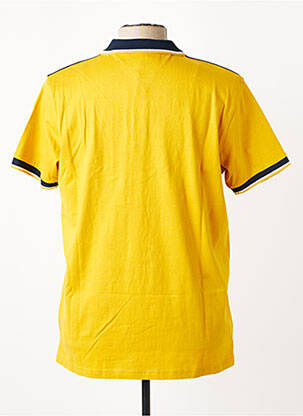 Polo coupe droite manches courtes jaune CAMBERABERO homme