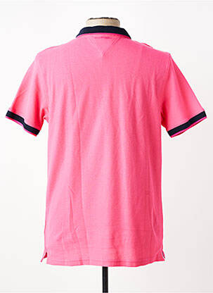 Polo coupe droite manches courtes rose CAMBERABERO homme