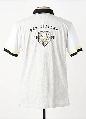 Polo coupe droite manches courtes gris CAMBERABERO homme