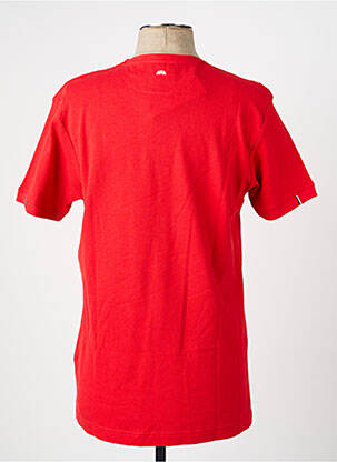 T-shirt coupe cintrée manches courtes rouge CAMBERABERO homme