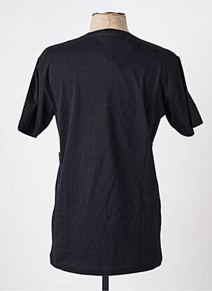T-shirt broderie manches courtes noir CAMBERABERO homme