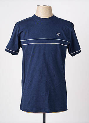 T-shirt coupe droite manches longues bleu CAMBERABERO homme