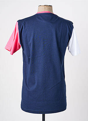 T-shirt coupe cintrée manches courtes bleu CAMBERABERO homme