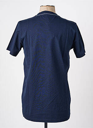 T-shirt stretch manches courtes bleu CAMBERABERO homme