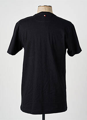T-shirt broderie manches courtes noir CAMBERABERO homme