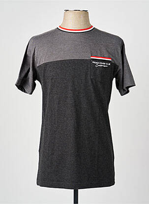 T-shirt stretch manches courtes gris CAMBERABERO homme