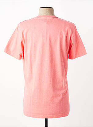 T-shirt stretch manches courtes rose CAMBERABERO homme