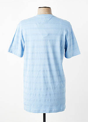 T-shirt stretch manches courtes bleu CAMBERABERO homme