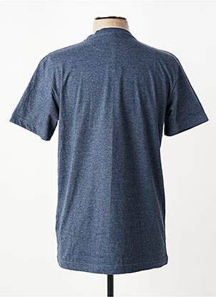 T-shirt broderie manches courtes bleu CAMBERABERO homme