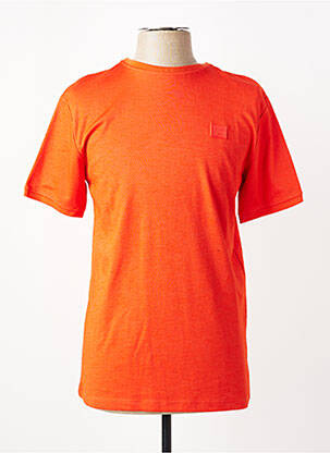 T-shirt stretch manches courtes orange CAMBERABERO homme