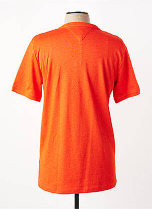 T-shirt stretch manches courtes orange CAMBERABERO homme