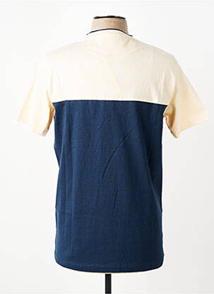 T-shirt stretch manches courtes bleu CAMBERABERO homme