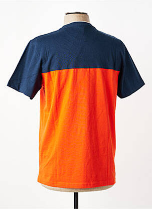 T-shirt stretch manches courtes orange CAMBERABERO homme