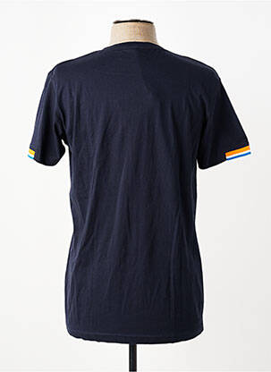 T-shirt coupe droite manches courtes bleu CAMBERABERO homme