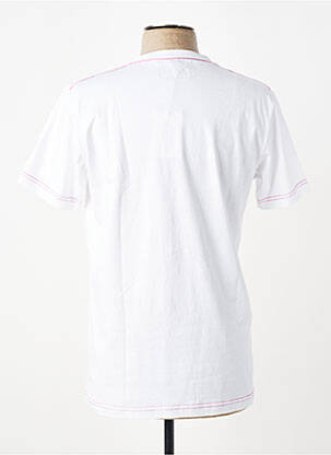 T-shirt stretch manches courtes blanc CAMBERABERO homme