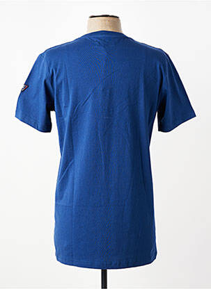 T-shirt coupe cintrée manches courtes bleu CAMBERABERO homme
