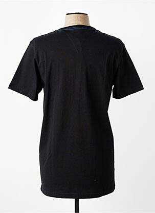 T-shirt broderie manches courtes noir CAMBERABERO homme