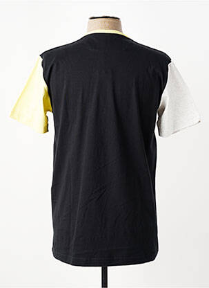T-shirt broderie manches courtes noir CAMBERABERO homme