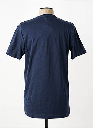T-shirt coupe droite manches courtes bleu CAMBERABERO homme