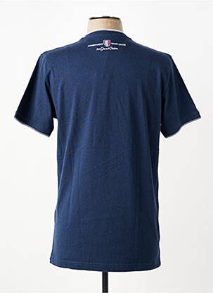 T-shirt stretch manches courtes bleu CAMBERABERO homme