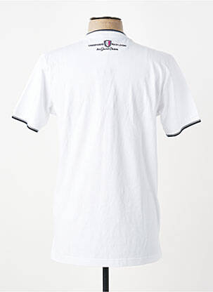 T-shirt stretch manches courtes blanc CAMBERABERO homme