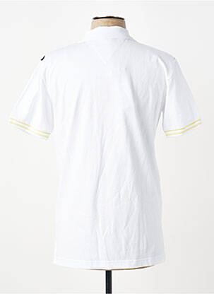 Polo coupe droite manches courtes blanc CAMBERABERO homme