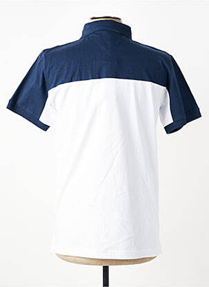 Polo coupe droite manches courtes bleu CAMBERABERO homme
