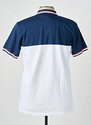 Polo coupe droite manches courtes bleu CAMBERABERO homme