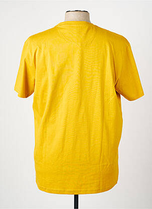 T-shirt coupe cintrée manches courtes jaune CAMBERABERO homme