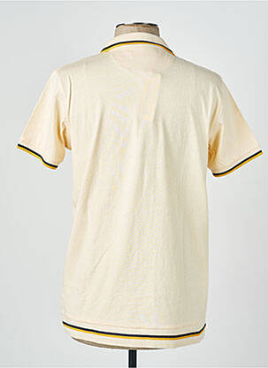 Polo tissage jersey manches courtes beige CAMBERABERO homme
