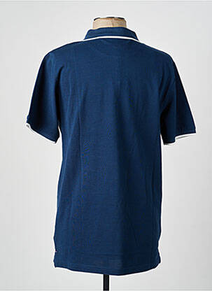 Polo stretch manches courtes bleu CAMBERABERO homme
