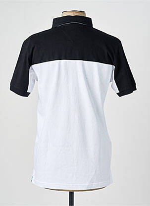 Polo tissage jersey manches courtes noir CAMBERABERO homme