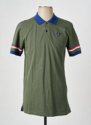 Polo stretch manches courtes vert CAMBERABERO homme