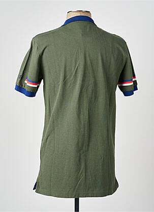 Polo stretch manches courtes vert CAMBERABERO homme