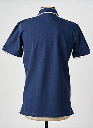 Polo stretch manches courtes bleu CAMBERABERO homme