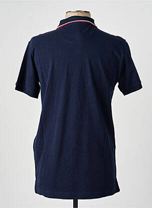 Polo stretch manches courtes bleu CAMBERABERO homme